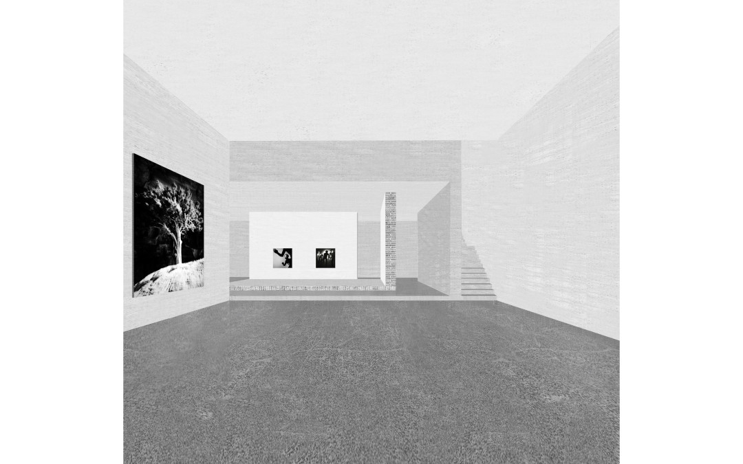 Perspektive Museumsraum