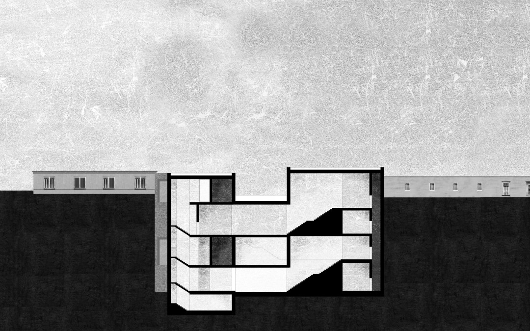 Längsschnitt Treppe