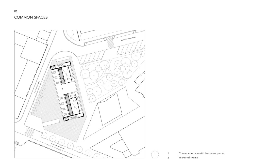 Lageplan Erdgeschoss